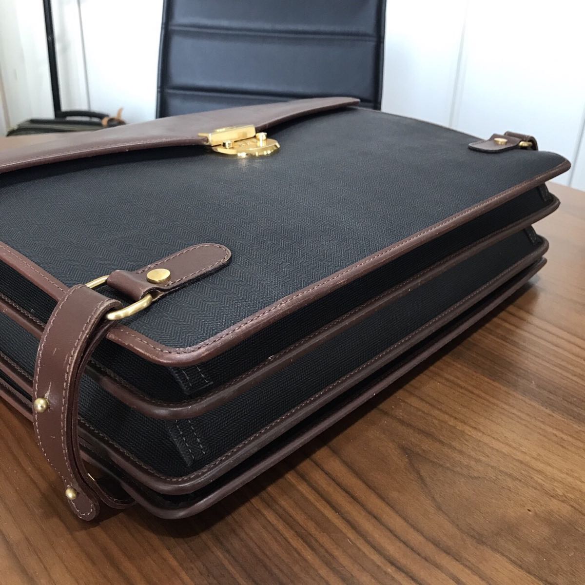 正規品】dunhill ダンヒル メンズ ダイヤルロック付き ブリーフケース 