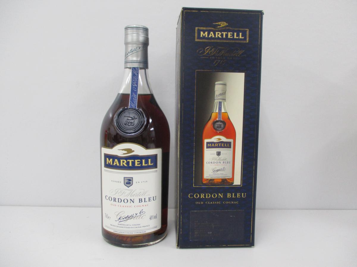 E443☆古酒☆1000円～☆MARTELL CORDON BLEU マーテルコルドン 箱入り 