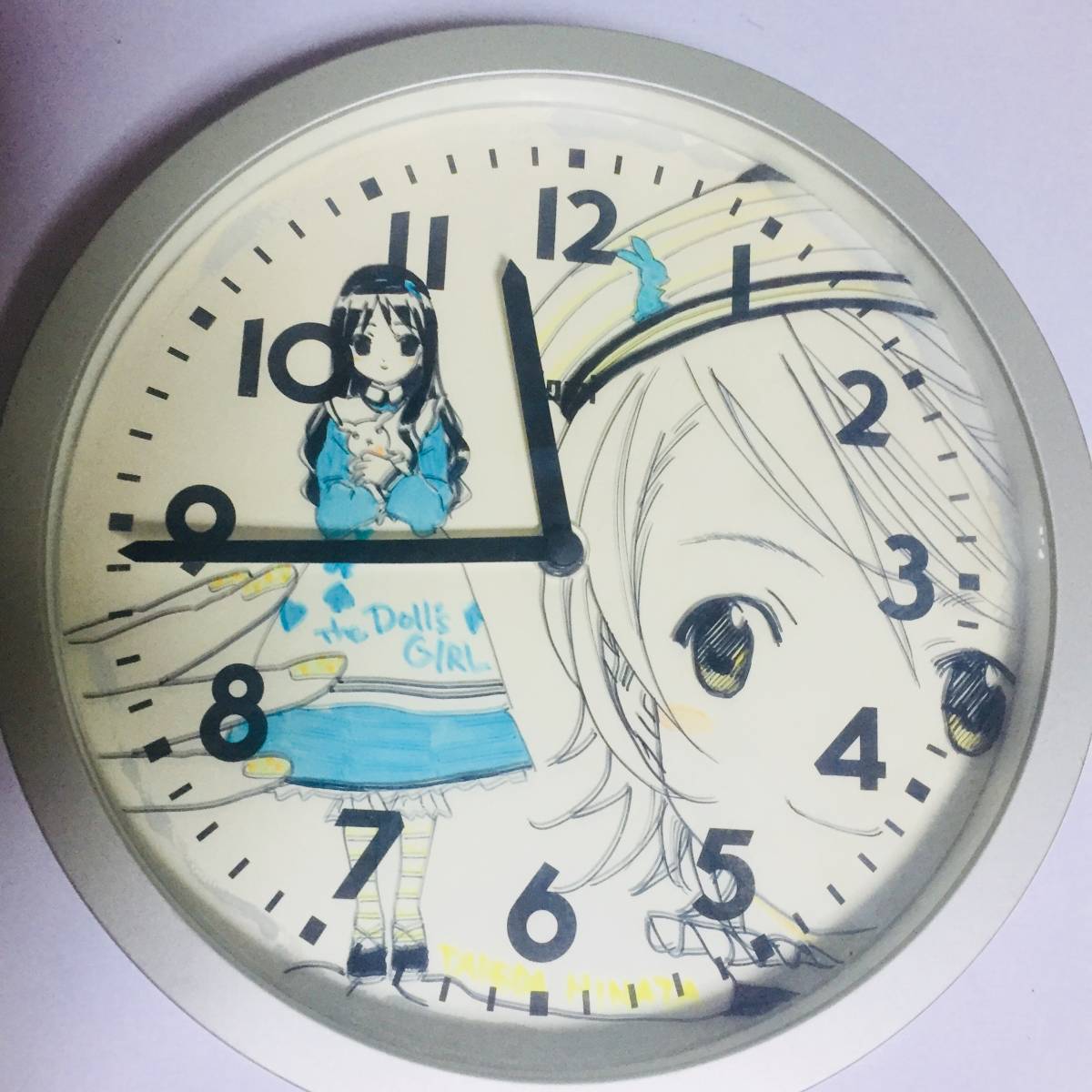 武田日向直筆イラストサイン時計抽プレ 異国迷路のクロワーゼ gosick