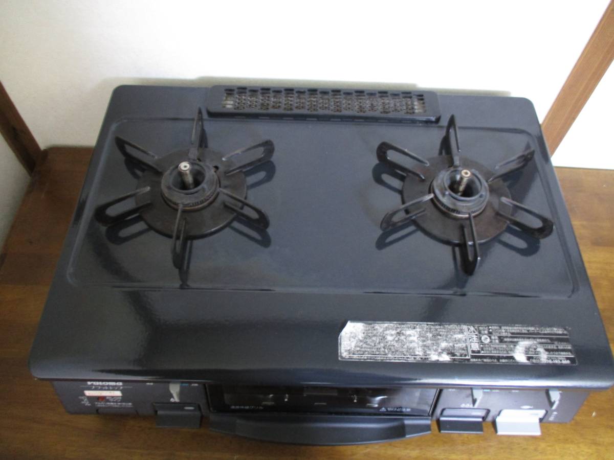 paloma パロマ ガステーブル IC-800B-R 2011年製 LPガス 水あり片面 