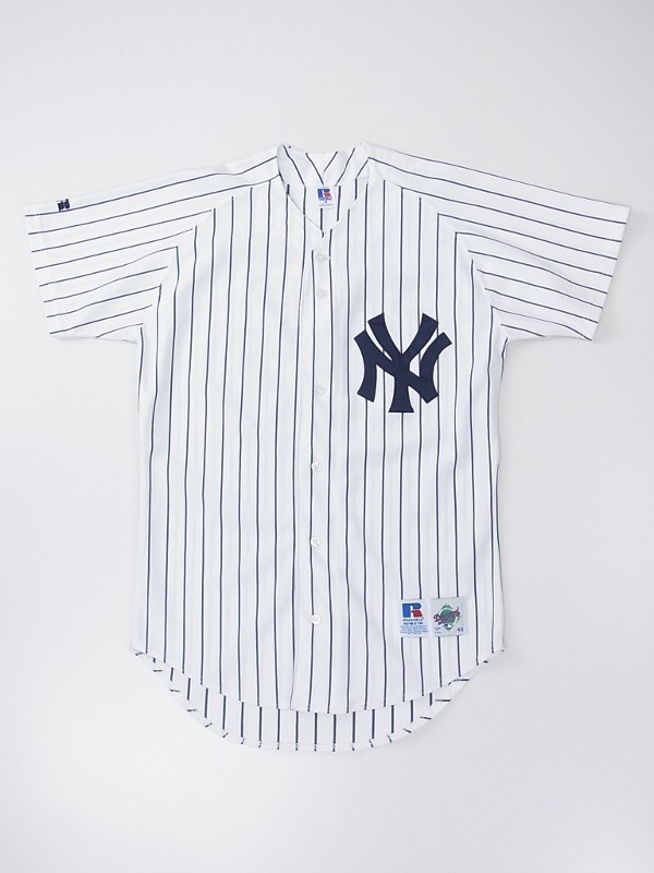 NEW h4724【アメリカ製】MLB公式ラッセル製*ニューヨークヤンキース
