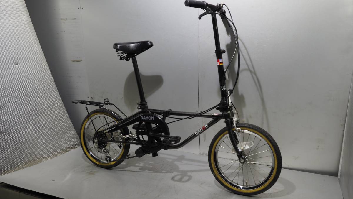 ☆OLD DAHON☆16インチ 折り畳み自転車☆スチール☆C-T:200mm☆ 2026年