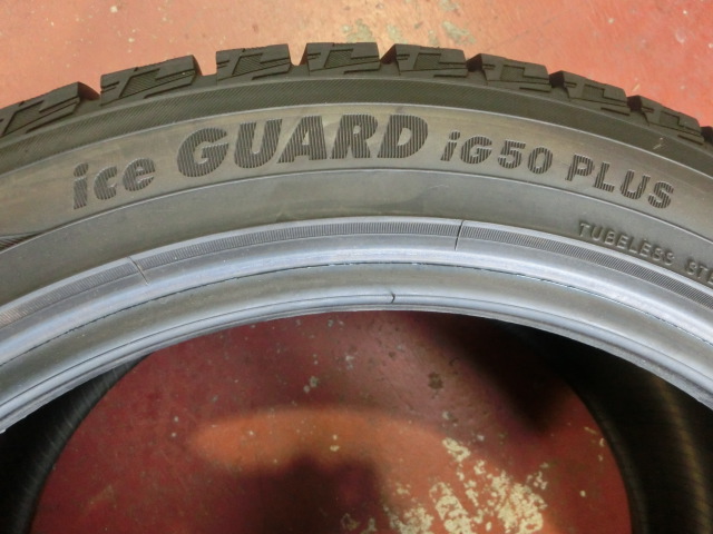 YOKOHAMA iceGUARD iG50 PLUS 255/45R18 2016年製 スタッドレスタイヤ4