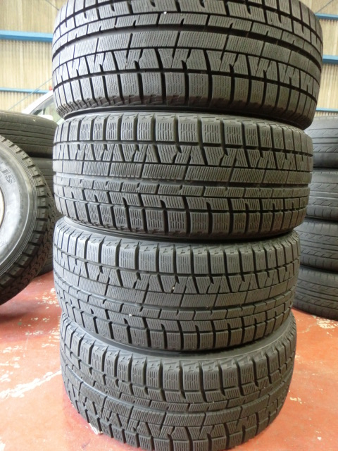 横浜タイヤ‼️未使用255/40R18 iceGUARD 5 IG50 PLUS YOKOHAMA iceGUARD iG50 PLUS 255/45R18 2016年製 スタッドレスタイヤ4