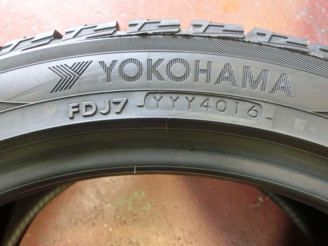 YOKOHAMA iceGUARD iG50 PLUS 255/45R18 2016年製 スタッドレスタイヤ4