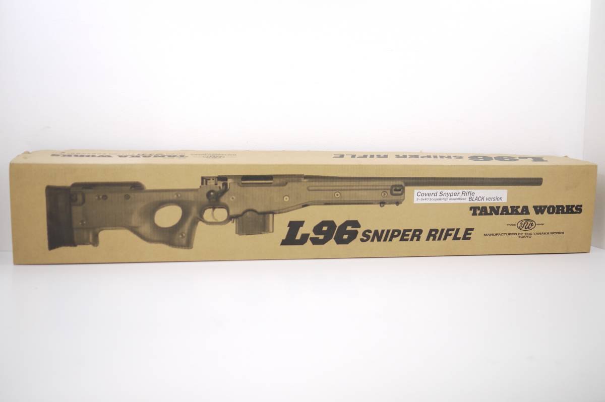 L96 ☆中古☆タナカ カバードスナイパーライフル ブラックVer ライフル