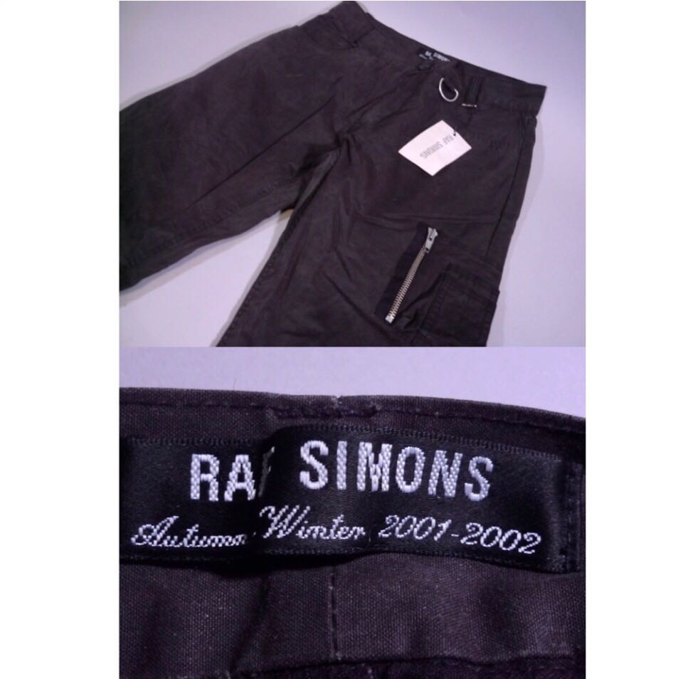 初期RAF SIMONS 2001-2002AW Riot Riot Riot 超希少オイルド加工 初期 