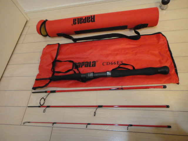 Rapala CD66ES パックロッド 4ピース 専用ケース付き Rapala(ラパラ