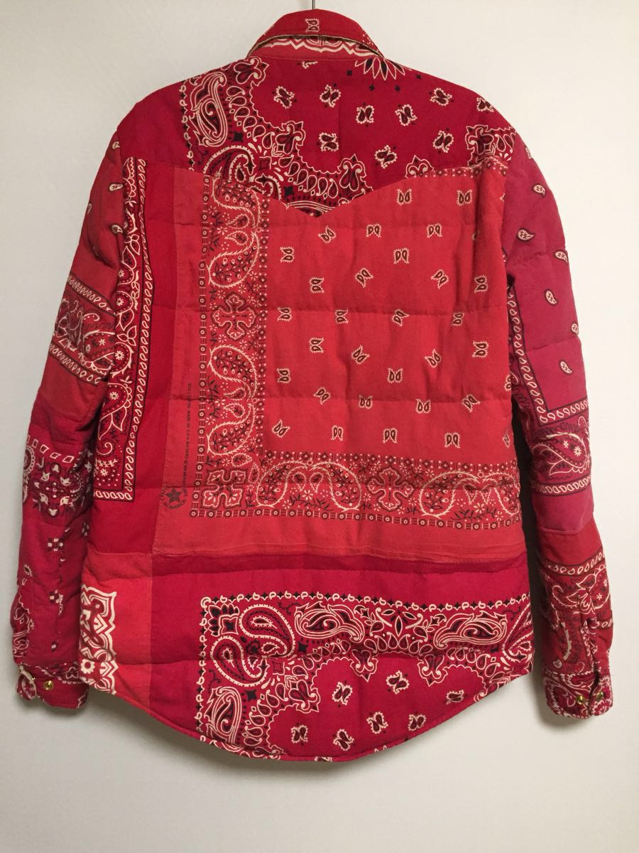 visvim ICT KERCHIEF DOWN JKT BANDANA size 1 ビズビム バンダナ