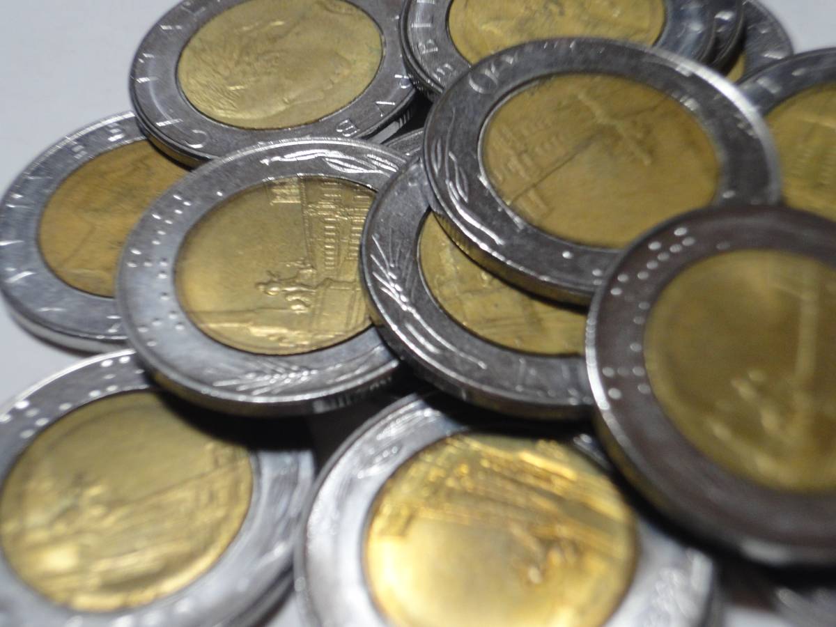 イタリア 500リラ硬貨 20枚