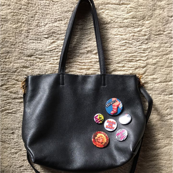 極上品 ヒステリックグラマー 缶バッジ トートバッグ TARP トート