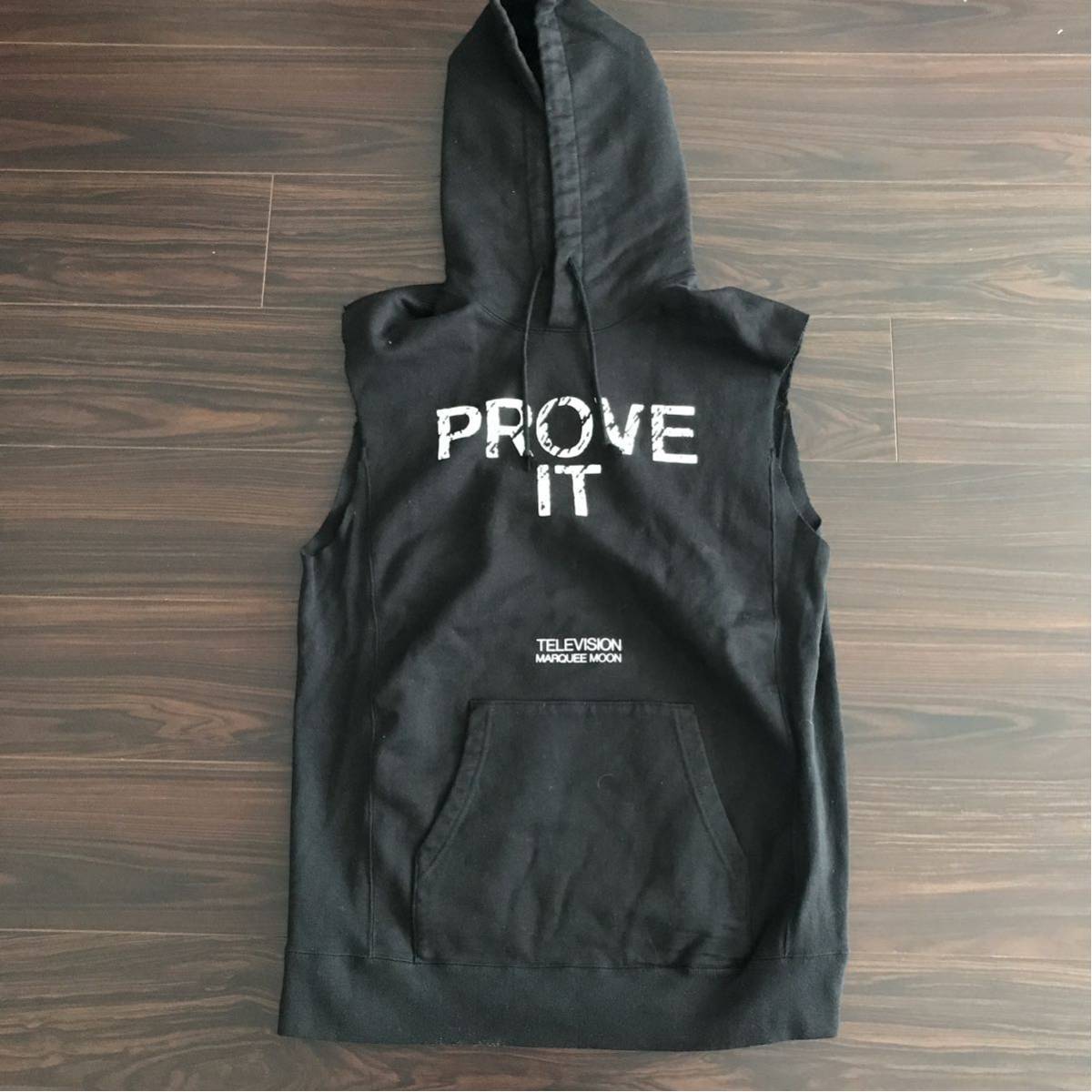 キムタク着UNDERCOVER PROVE ITノースリーブパーカー美品サイズ4 