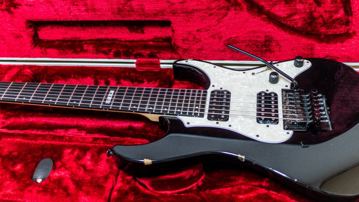ESP E-II M-seven 7弦 エレキギター スポルテッドメイプル E-II MR SEVEN 7