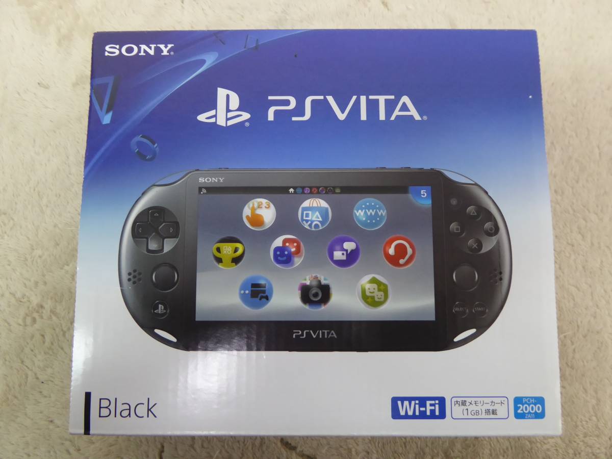 ブラック Vita 本体 Wi-Fiモデル PCH-2000 PlayStation ソニーPS 