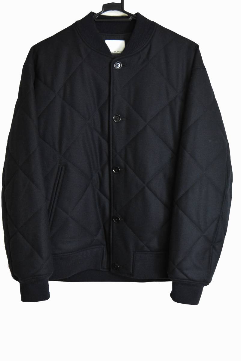 未使用品 STILL BY HAND　スティルバイハンドキルティング中綿リブブルゾン 46