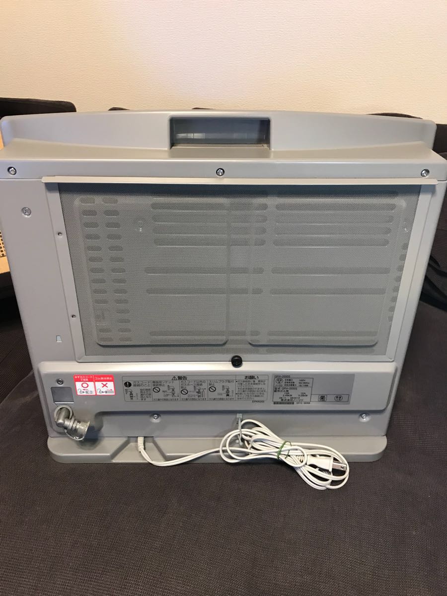 ノーリツガスファンヒーターGFH-3500s 天然ガス12A13A NORITZ