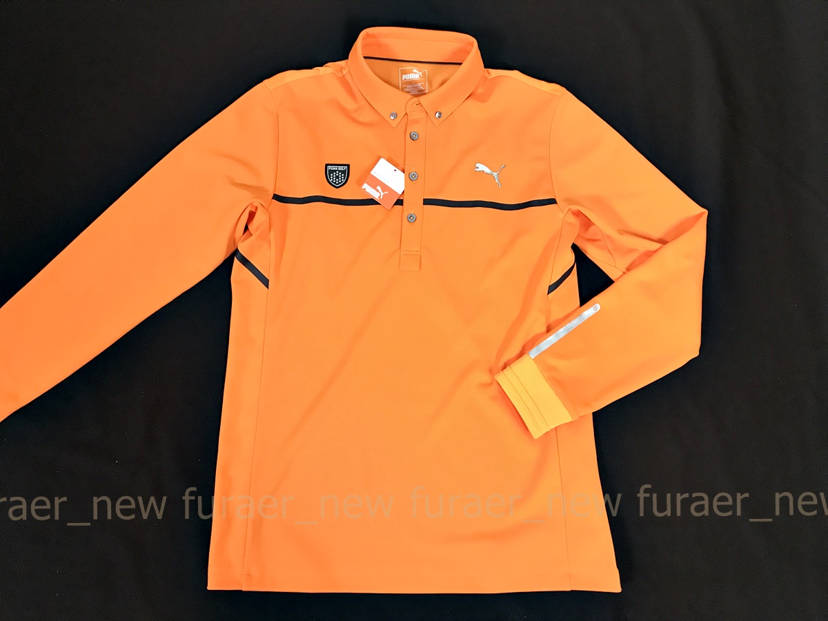 PUMA GOLF プーマ ゴルフ　L/Sポロシャツ (L) ［8］