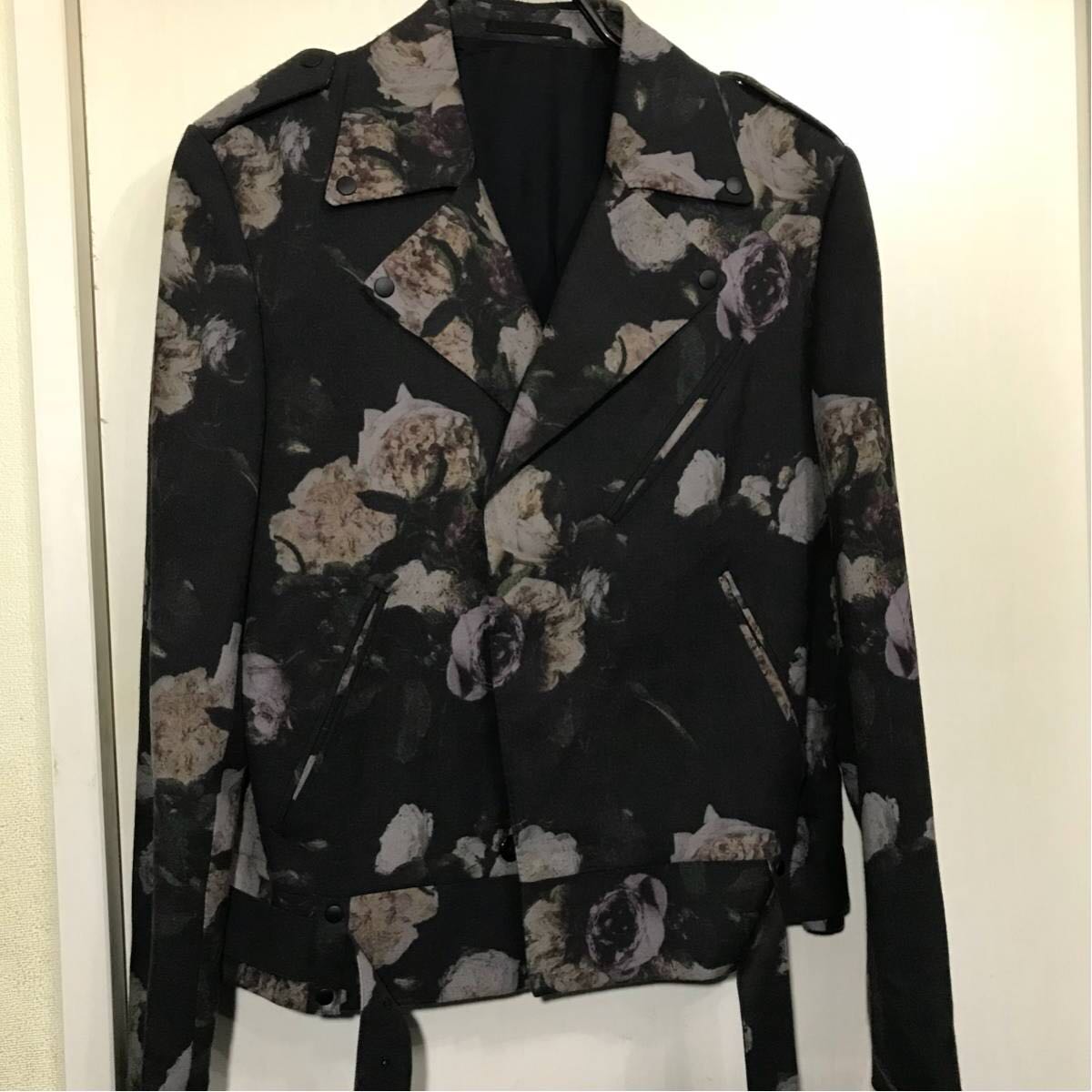 LAD MUSICIAN 花柄ライダース 42