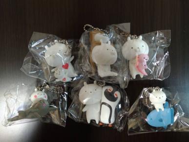 うさまる サンシャイン水族館限定　キーホルダー 全6種のセット