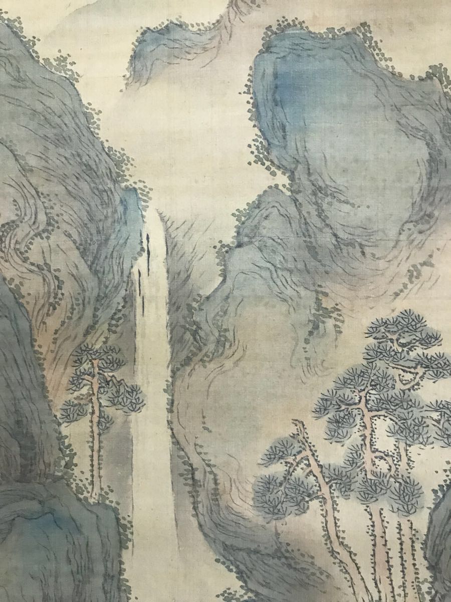 掛け軸 絹本 三尺 仕女図 仇英作款 明時代 中国古美術 巻き物 肉筆保證 （高奇峰）猿 紙本 肉筆保証 名画 掛け軸 掛軸 唐物 中国美術 唐物 書画 書