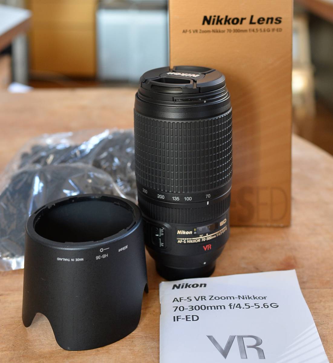 Nikon AF-S VR Zoom-Nikkor 70-300ｍｍ f/4.5-5.6G IF-ED　丁寧に使用した綺麗な商品です。