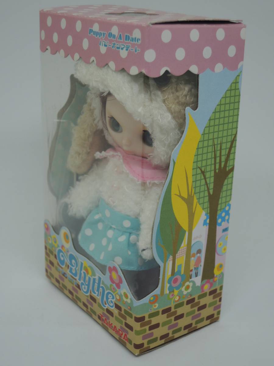 ほぼ未使用 箱あり プチブライス Blythe パピーオンアデート Puppy on 