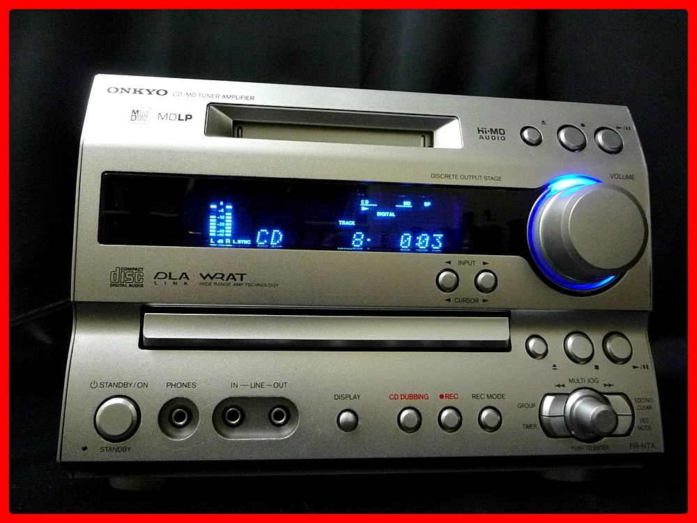 美品！ONKYO FR-N7X コンポ Yahoo!オークション - 「onkyo fr-n7x」の落札相場・落札価格 ONKYO