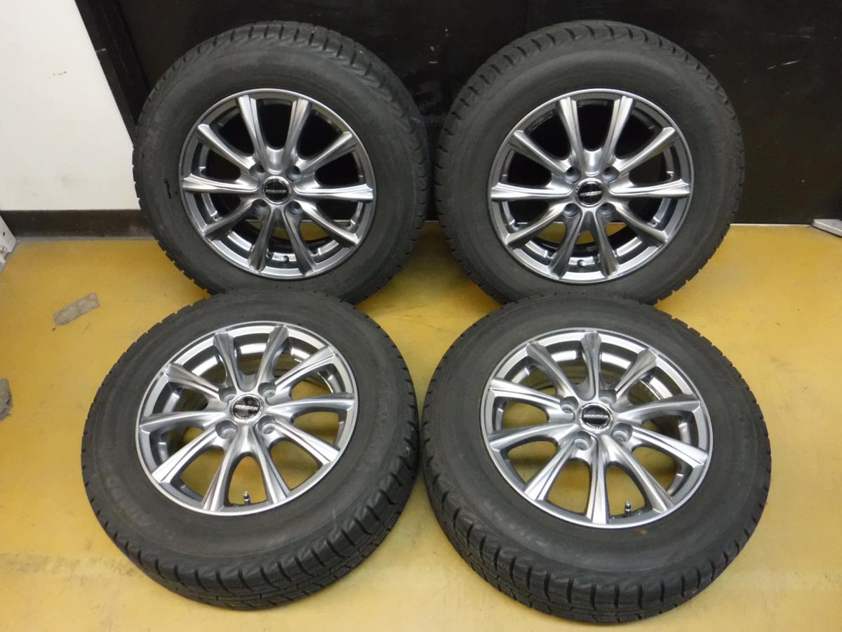 ヨコハマ ice GUARD iG30 185/65R14 WAREN 14インチ 14x5.5J PCD100 + 