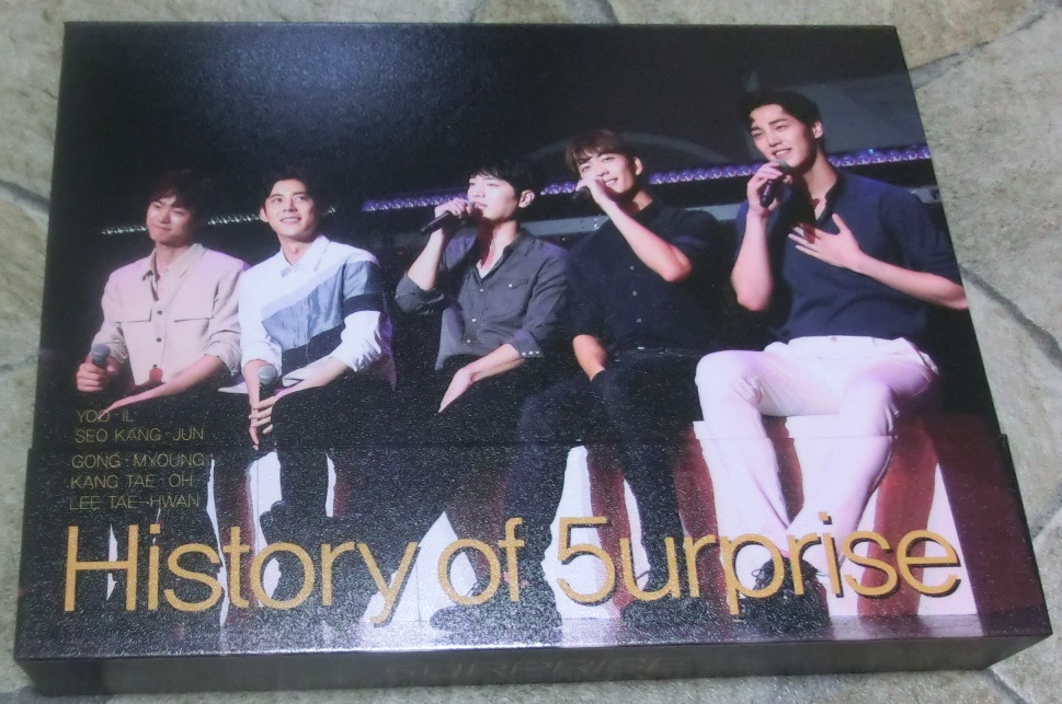 5urprise「History of 5urprise」コンミョンサイン入り 写真集