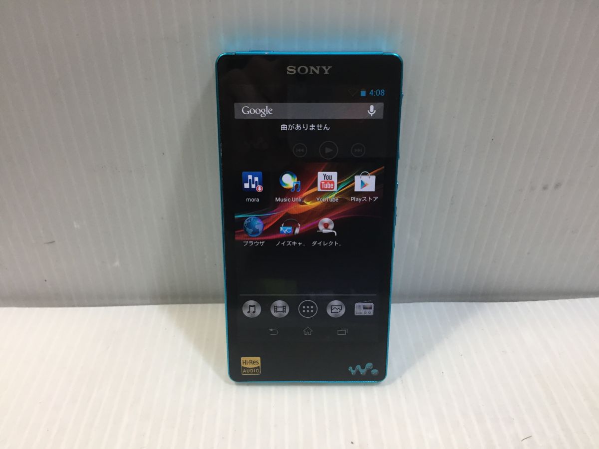 【凹み有り】SONY WALKMAN NW-F886 ソニー ウォークマン 32GB Fシリーズ NW-F880シリーズ F886 F880 ブルー 4インチ 3Y545/C5