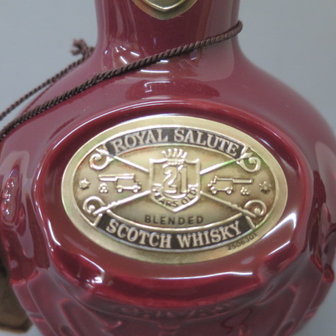 21年 ロイヤルサルート 赤陶器 - 赤 陶器ボトル 1204g｜Yahoo SALUTE