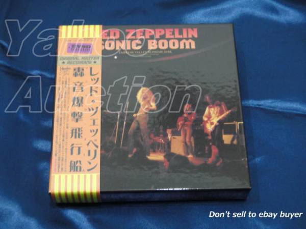 CD LED ZEPPELIN SONIC BOOM empress valley