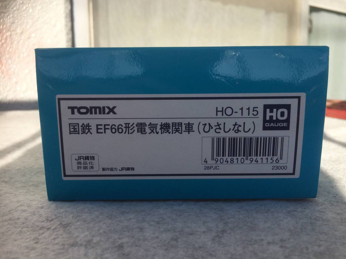 TOMIX HO-115 電気機関車 ひさしなし EF66 EF66形(ひさしなし)ジャンク