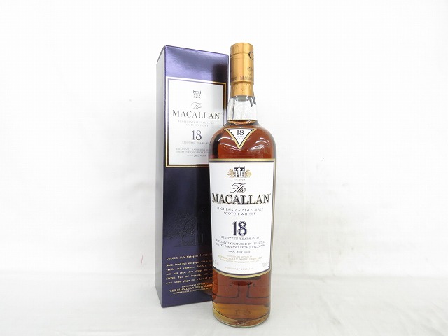 未開栓】THE MACALLAN マッカラン 18年 2017 シングルモルト