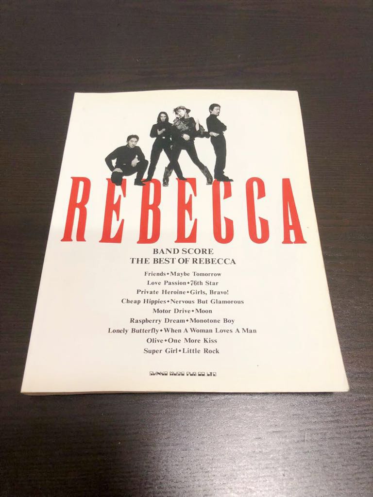 レベッカ バンドスコア BAND SCORE THE BEST OF REBECCA レベッカ 