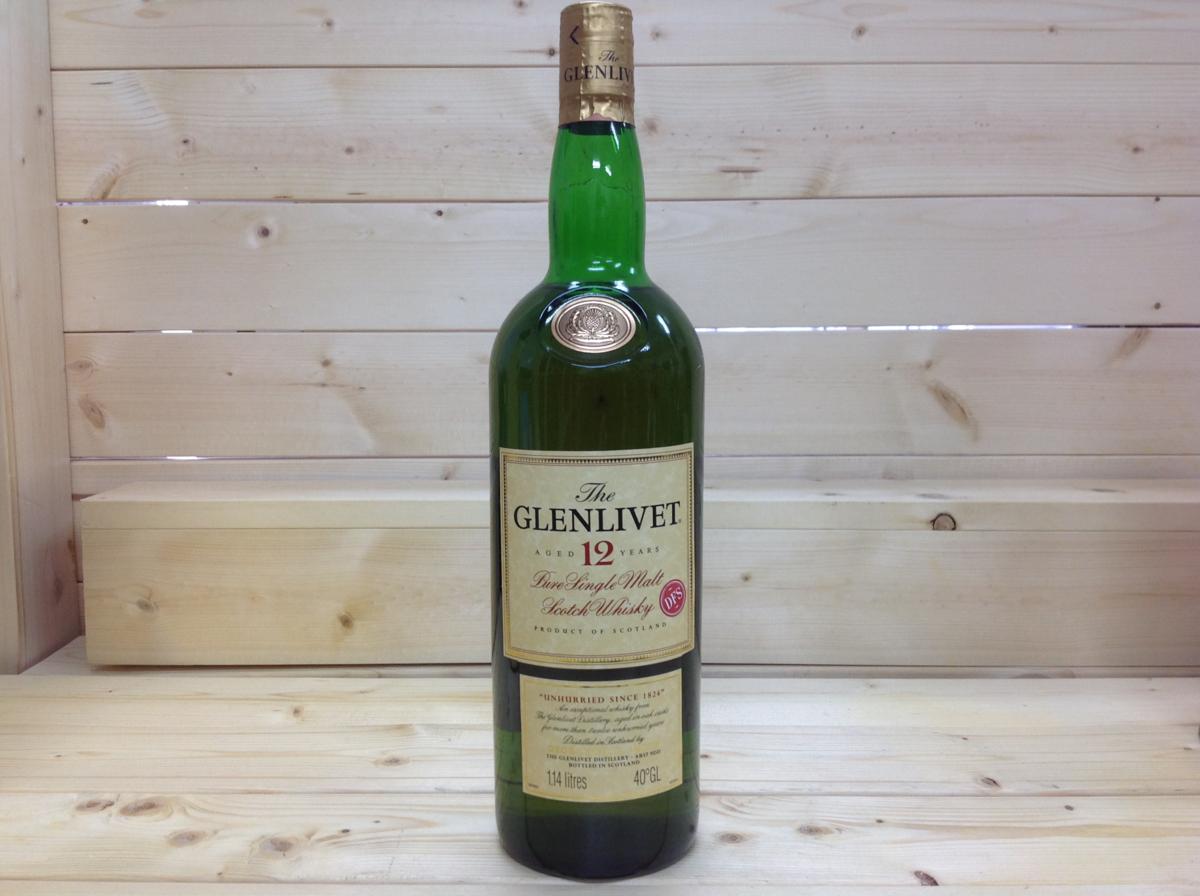 GLENLIVET / グレンリベット12年 1140ml ピュアシングルモルト 箱付き 