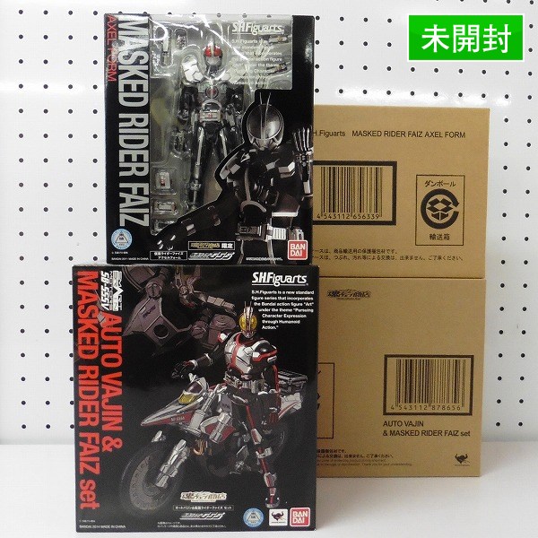 定番人気，大人気 m F799b 未開 S.H.Figuarts オートバジン&仮面ライダーファイズセット 他 | 1円(仮面ライダー555（ファイズ）)｜売買されたオークション情報、yahooの商品情報をアーカイブ公開 - オークファン 仮面ライダー555（ファイズ）