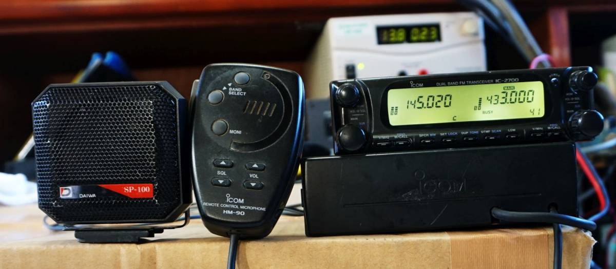 ☆アイコム(ICOM)IC-2700D 144/430ハイパワー、セパレート