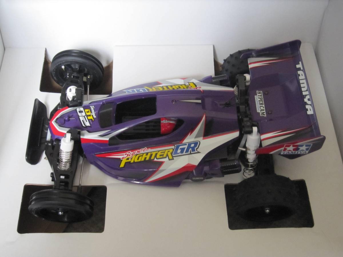 スーパーファイターGR バイオレットレーサー タミヤ 1⁄10RC XB 最終値