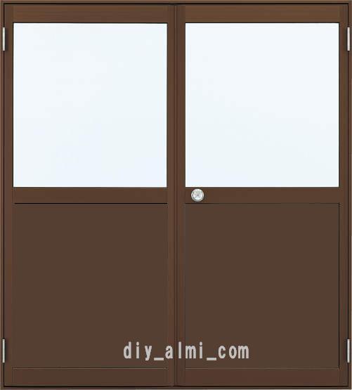 ■【DIY】ykkap製 アルミ勝手口框ドア内付W1690×2007H（16920）