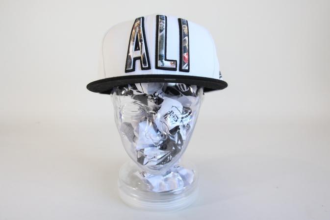 new era 00s モハメドアリ　ali 59fifty 激レア NEW ERA 59FIFTY ベースボールキャップ ALI 7 1/2 ホワイト 白