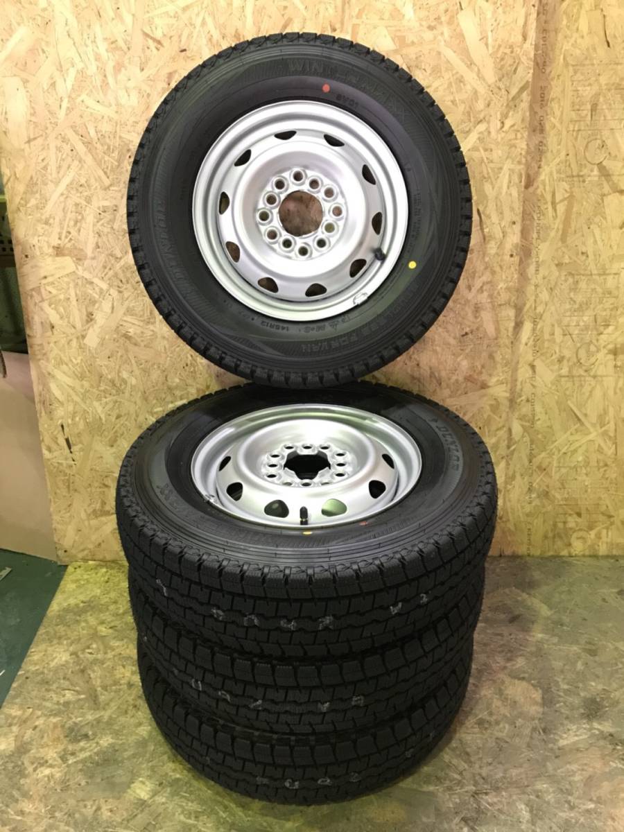 ☆タイヤ新品☆中古マルチスチールホイール＆新品国産スタッドレス 
