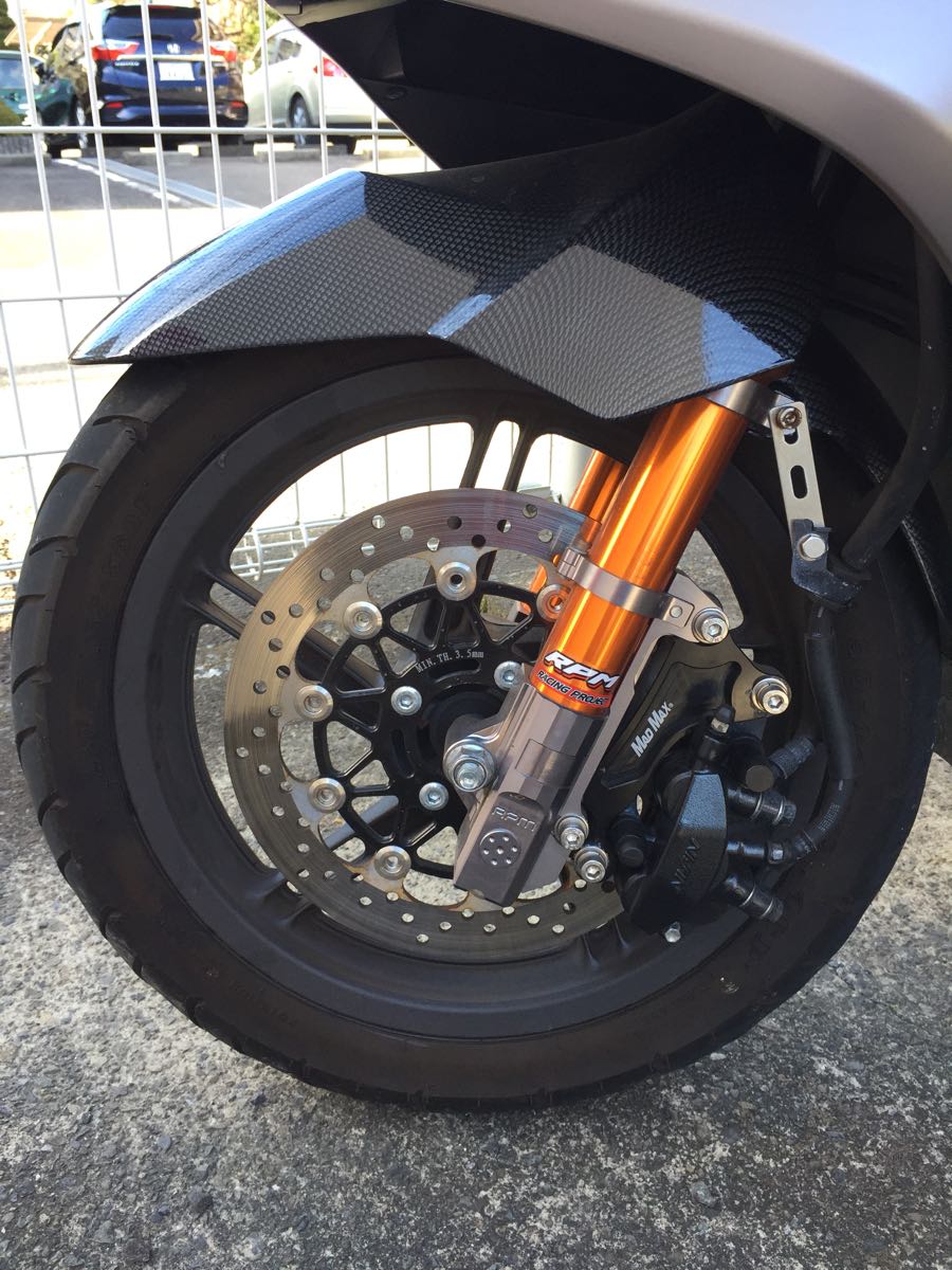 PCX150フロントフォーク