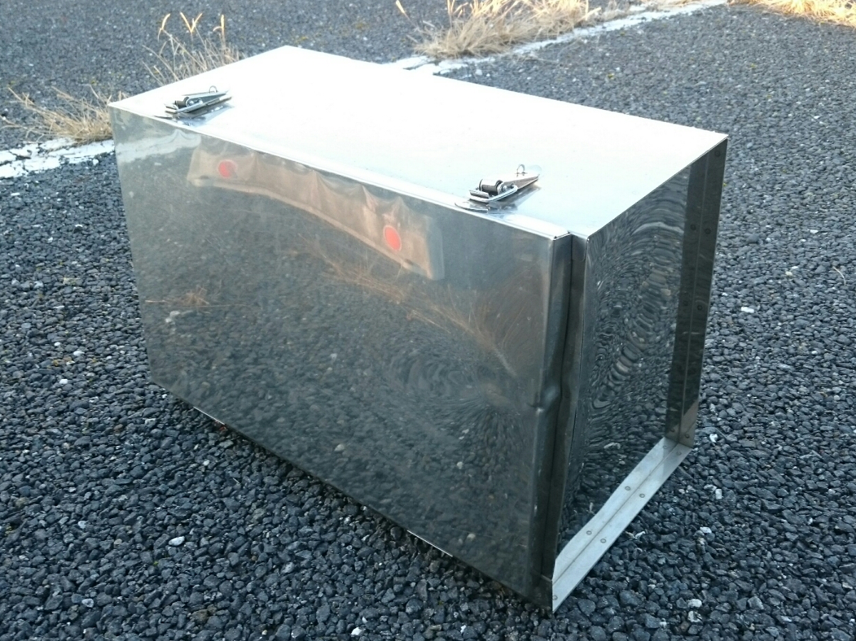 ステンレス 工具箱 道具箱 トラック レトロ デコトラ 中古