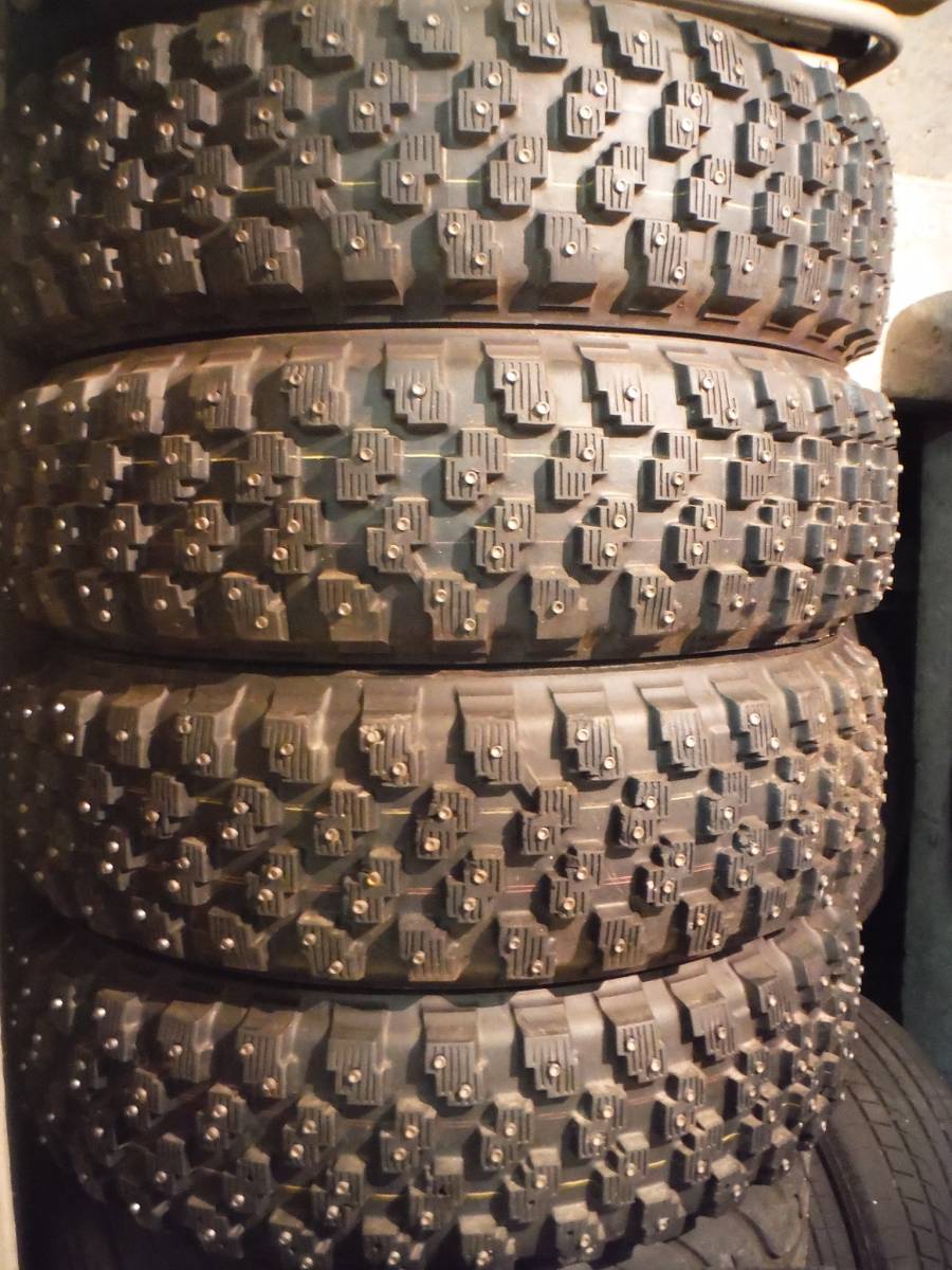 ヨコハマ MT-14 195/65R15 2本 フルピン スパイク ADVAN MT-14 