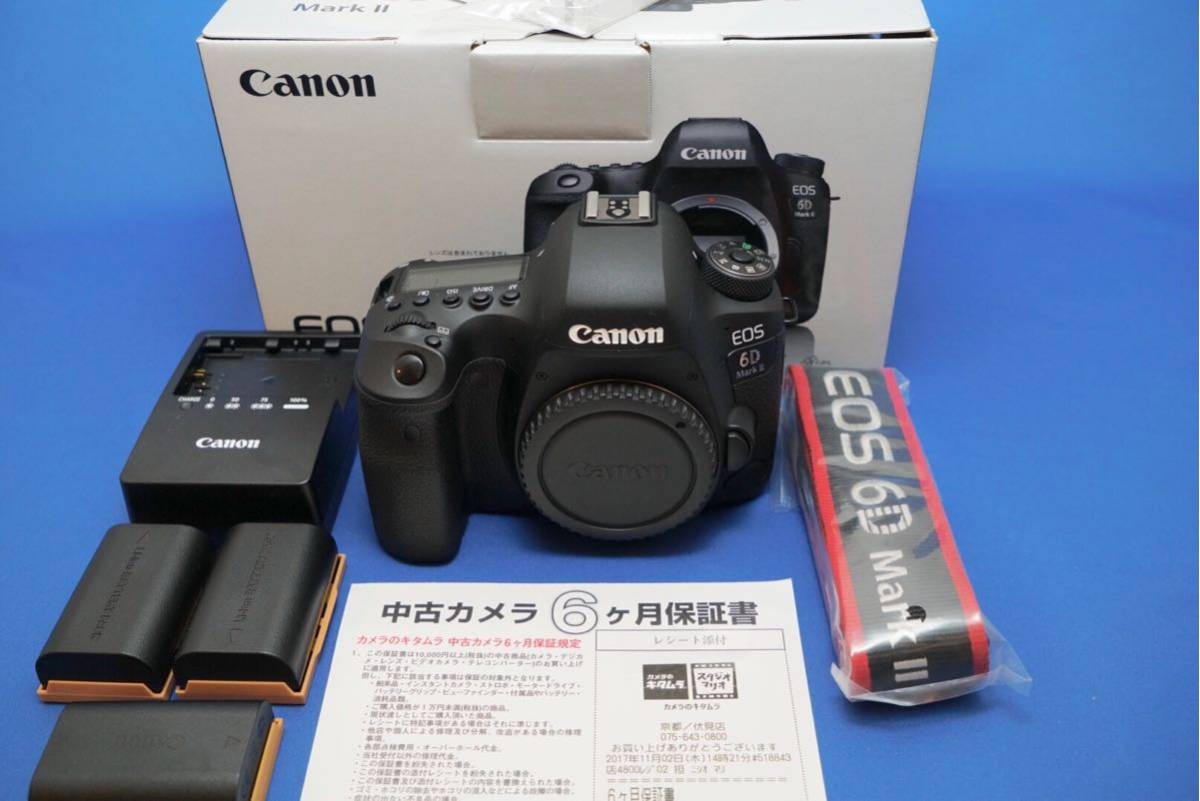 6D EOS Mark II Canon - デジタル一眼レフカメラ ボディ 価格.com 