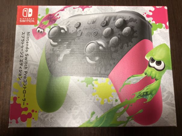 Nintendo Switch Proコントローラー スプラトゥーン2エディション 未