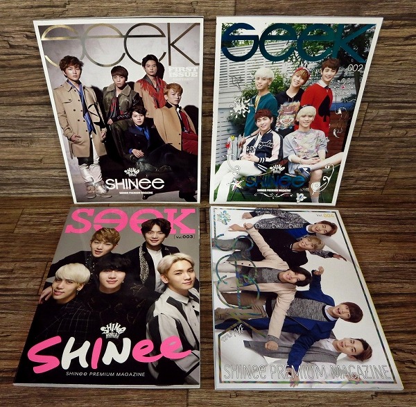 SHINee 会報誌1～12 SHINee - メルカリ FC シャイニー 会報 SEEK 冊子 〜 ファンクラブvol