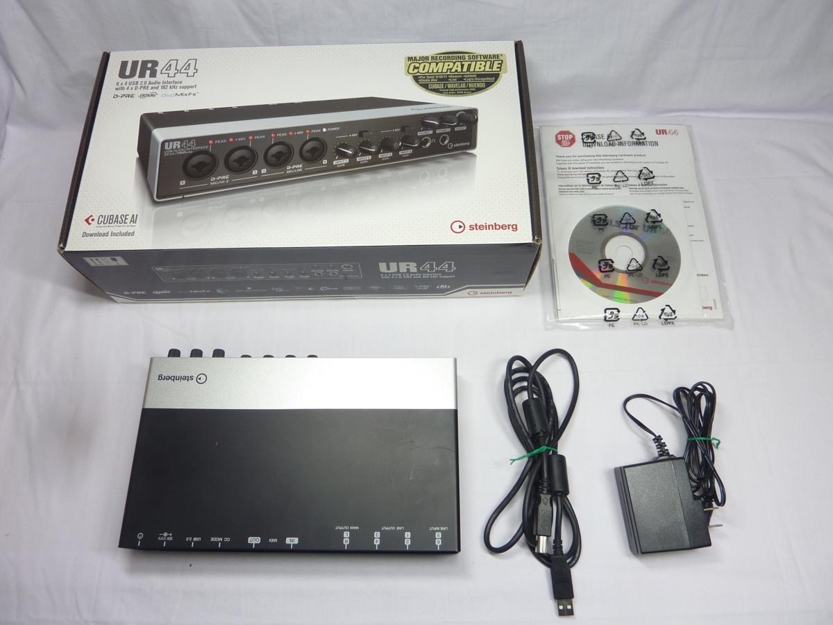 Steinberg スタインバーグ UR44 USBオーディオインターフェース 中古品