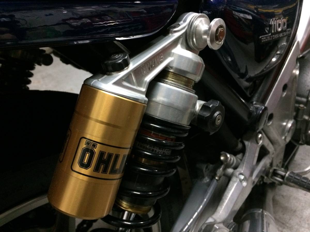オーリンズリアサスペンション OHLINS ゼファー1100、ゼファー750